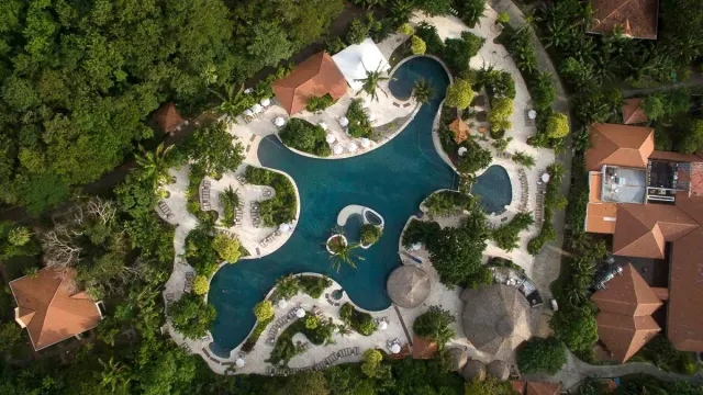 Aerial view of pool at Westin Conchal Resort, Guanacaste